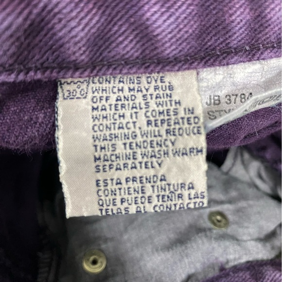 Vintage Union Bay Juniors Mom Jeans Tag Size 5 (23x27.5) Purple 90's Y2K - Picture 8 of 9
